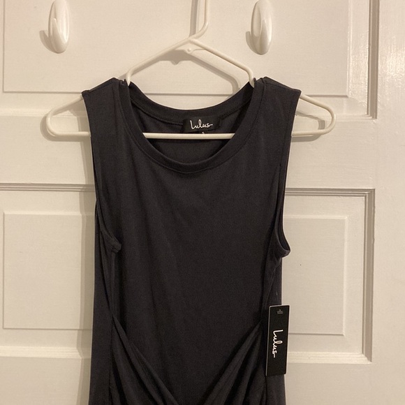 NWT Lulus tie front knit dress - Picture 2 of 4